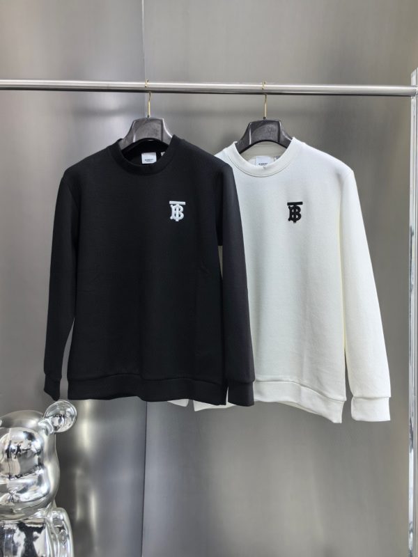 Luxury Burberry Hoodie Black Classic Style