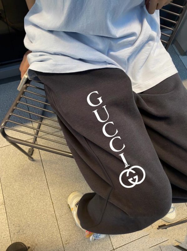 Premium Gucci Sweatpants Fleece Monogram Luxury