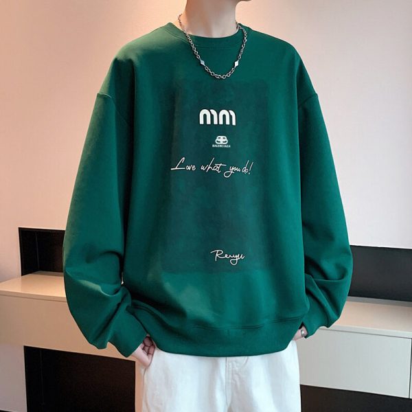 Premium Balenciaga Sweatshirts Green Style