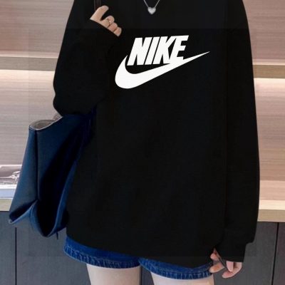 High Quality Nike Hoodie Silver Logo Luxury
