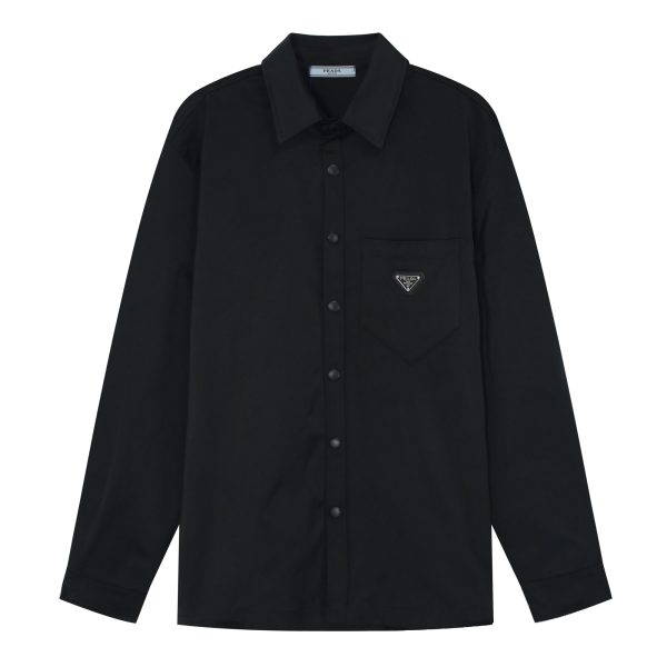 Premium Quality Prada Long Sleeves Black Nylon Classic Luxury