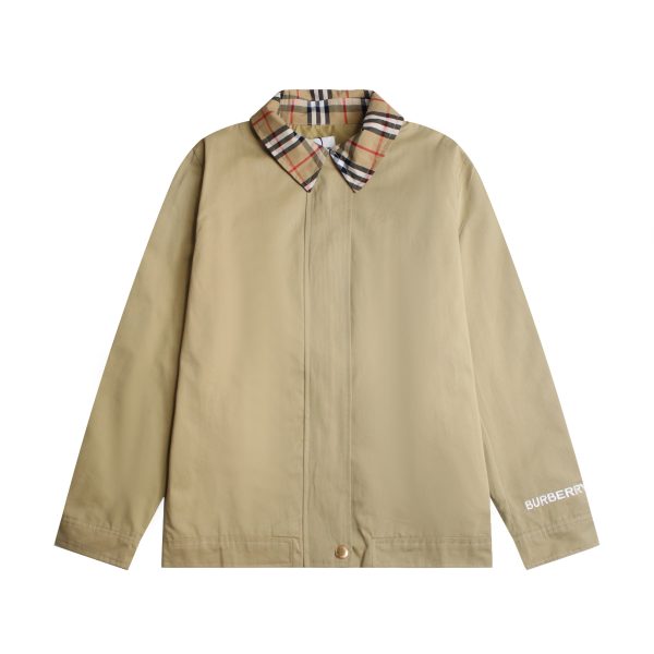 High Quality Burberry Coat Khaki Vintage Collection