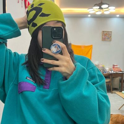 High Quality Patagonia Coat Purple Fleece Solid Collection
