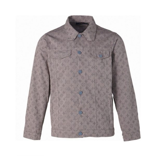Luxury Louis Vuitton Coats White Denim Classic Collection