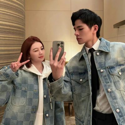 Best Selling Louis Vuitton Jackets Denim Logo Style