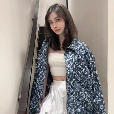 Premium Louis Vuitton Coats Denim Monogram Collection