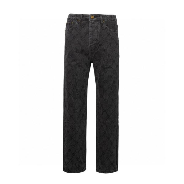 Luxury Louis Vuitton Jeans White Monogram Luxury