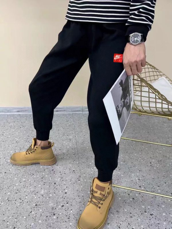 Best Selling Nike Sweatpants Red Fleece Logo Collection
