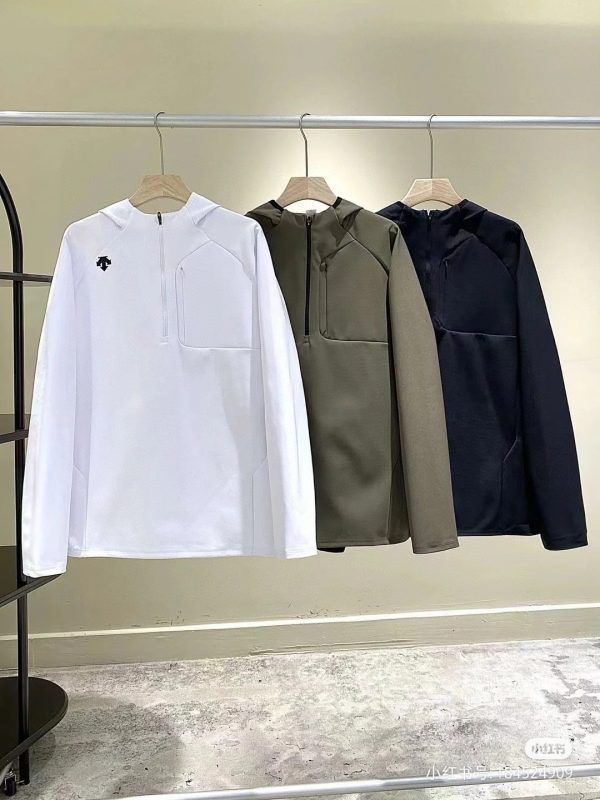 Premium Descente Coat Black Classic Luxury