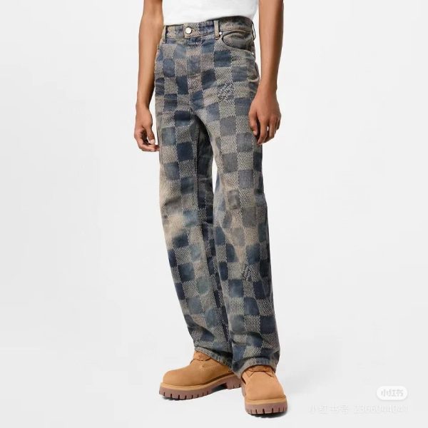High Quality Louis Vuitton Jeans Blue Denim Vintage Collection