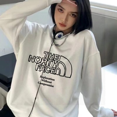 Premium The North Face Hoodie Black Fleece Logo Collection
