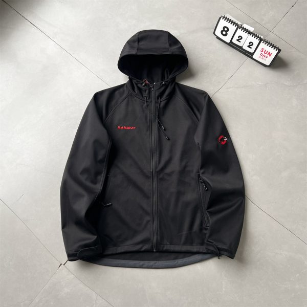Premium Quality Mammut Coats Red Embroidered Collection