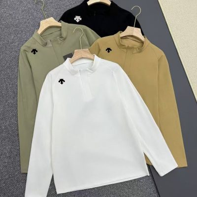 Luxury Descente Long Sleeves Black Casual Luxury