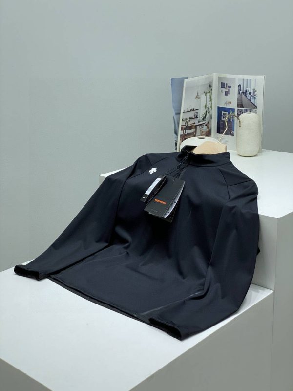 Best Selling Descente Long Sleeves Black Elegant Collection