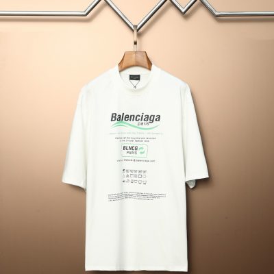 High Quality Balenciaga Short Sleeves Cotton Classic Collection