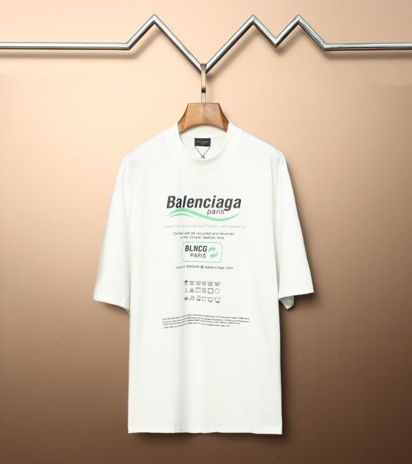 High Quality Balenciaga Short Sleeves Cotton Classic Collection