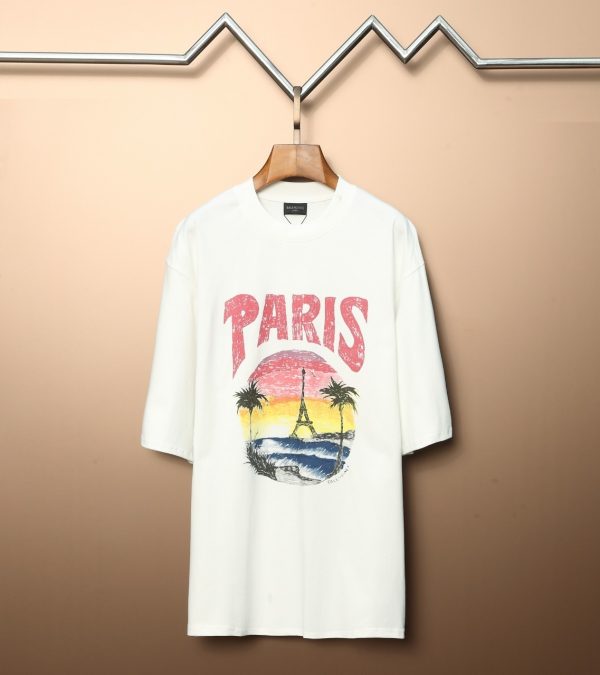 High Quality Balenciaga Short Sleeves Cotton Classic Collection