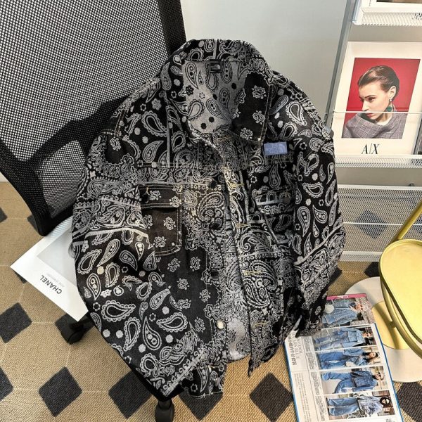 Premium Quality The North Face Jackets Black Denim Logo Luxury