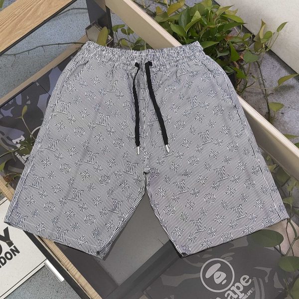 Premium Quality Louis Vuitton Shirt Gray Striped Collection