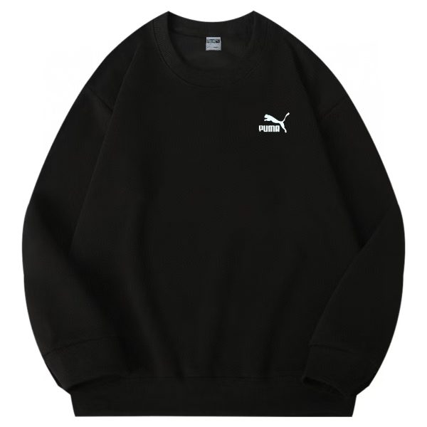 Best Selling Puma Sweatshirts Black Cotton Classic Collection