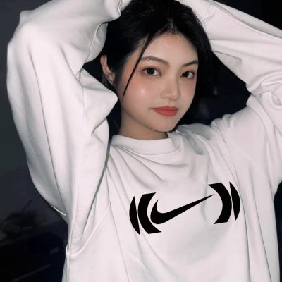High Quality Nike Sweatshirts Black Fleece Print Collection