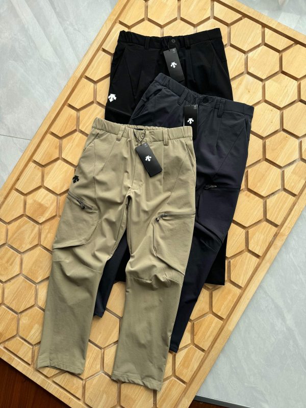 Luxury Descente Pants Black Casual Luxury
