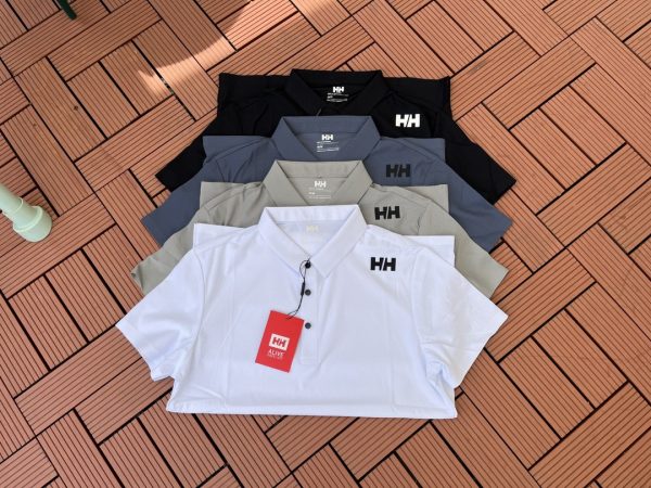 Luxury Helly Hansen Short-Sleeved Shirts Black Casual Collection