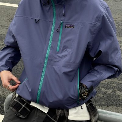Premium Patagonia Jackets Purple Logo Collection