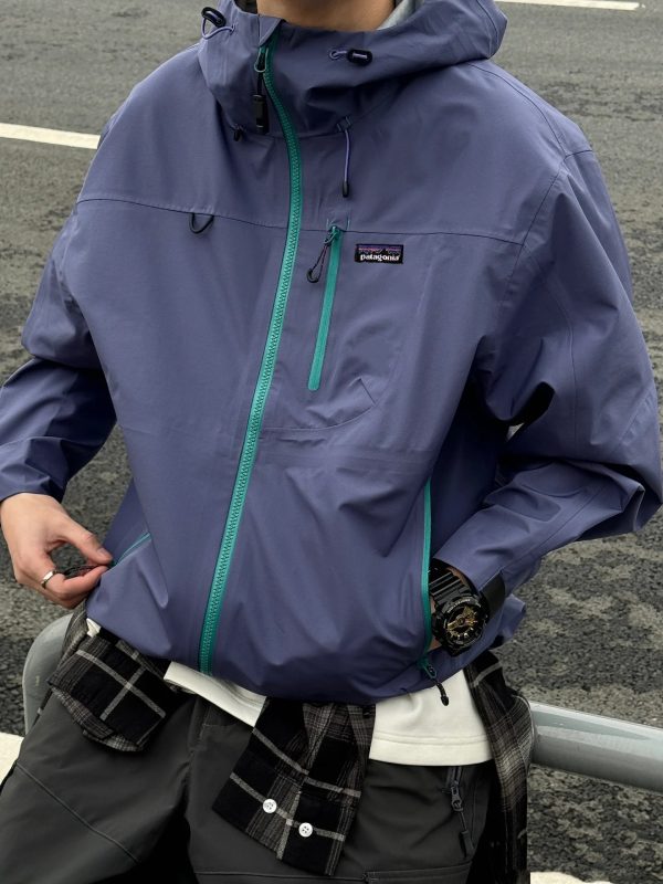 Premium Patagonia Jackets Purple Logo Collection