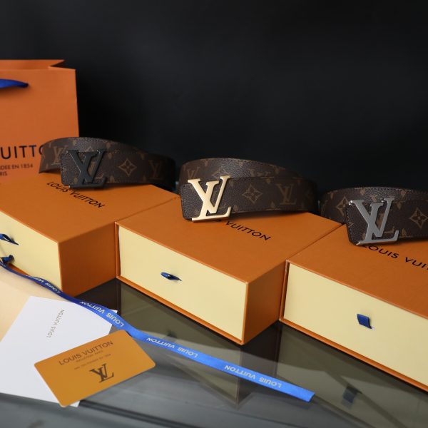Best Selling Louis Vuitton Belt Brown Leather Collection