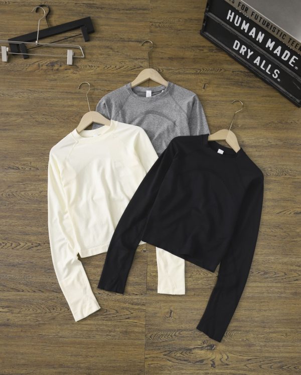 Best Selling Lululemon Long Sleeves Black Style
