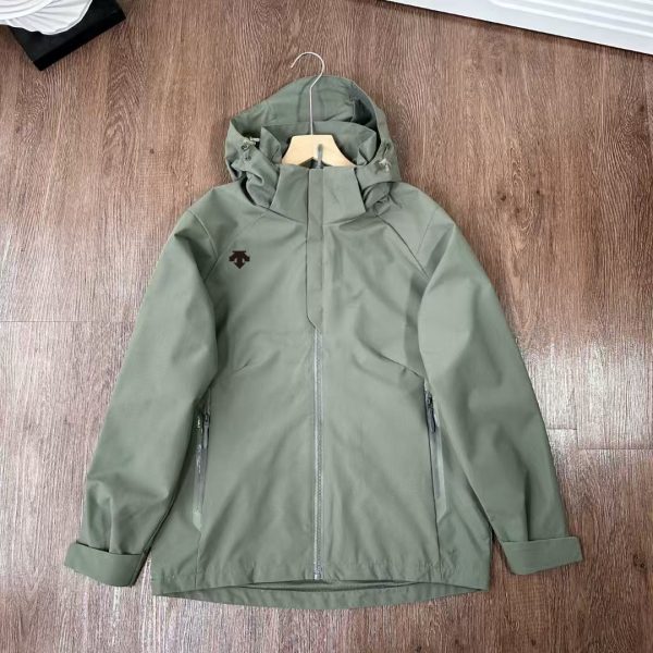 Premium Quality Descente Coats Green Cotton Breathable Collection