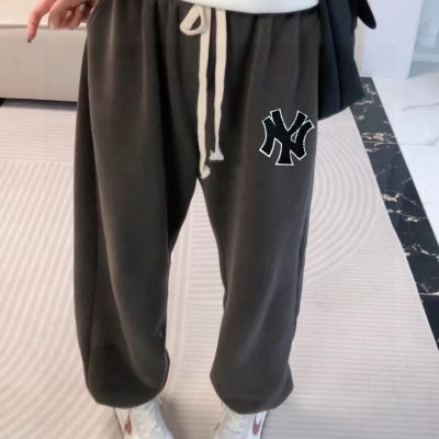 Luxury Balenciaga Sweatpants Gray Fleece Classic Collection
