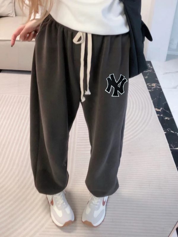Luxury Balenciaga Sweatpants Gray Fleece Classic Collection