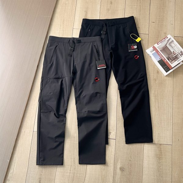 Best Selling Mammut Trousers Black Calf Breathable Luxury