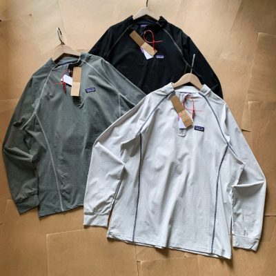 High Quality Patagonia Long Sleeves Black Solid Luxury