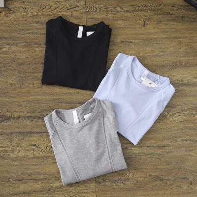 Premium Quality Lululemon Long Sleeves Black Luxury