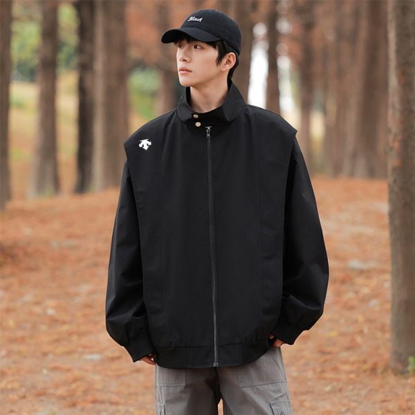 Premium Quality Descente Coats Black Casual Luxury