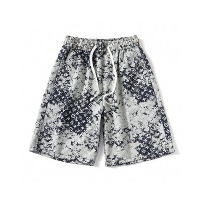 High Quality Louis Vuitton Shorts Denim Print Collection