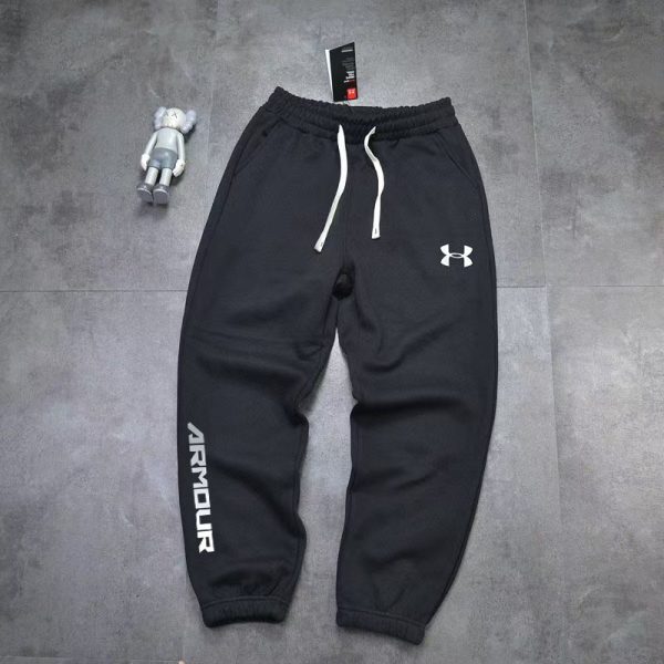 Premium Under Armour Pants Black Cotton Sporty Luxury
