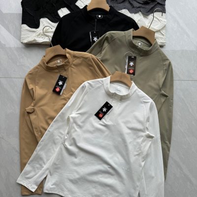 Premium Descente Long Sleeves Black Casual Collection