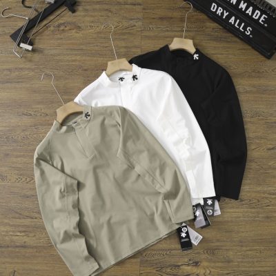 Luxury Descente Long Sleeves White Fleece Urban Luxury