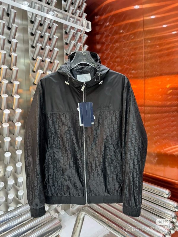 Luxury Dior Coat Black Classic Collection