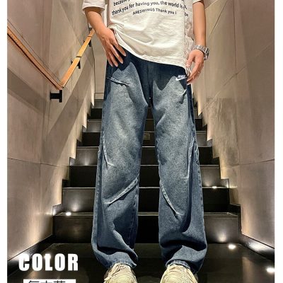 Premium Nike Jeans Black Cotton Elegant Luxury