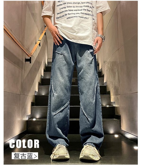 Premium Nike Jeans Black Cotton Elegant Luxury