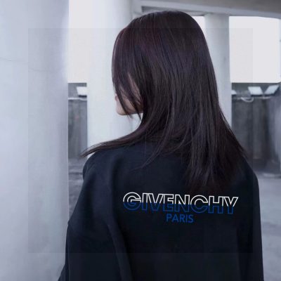 Best Selling Givenchy Sweatshirts Black Fleece Logo Luxury