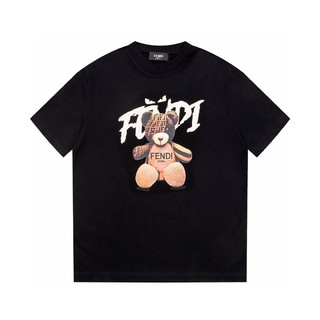 Best Selling Fendi Short Sleeves Black Print Luxury
