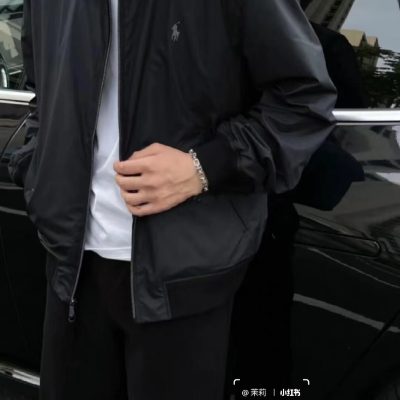 Premium Ralph Lauren Coat Khaki Cotton Classic Luxury