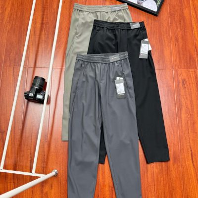 Best Selling Lululemon Casual Pants Black Cotton Casual Luxury