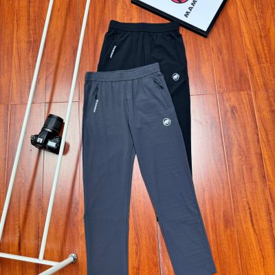 Luxury Mammut Trousers Black Nylon Casual Luxury